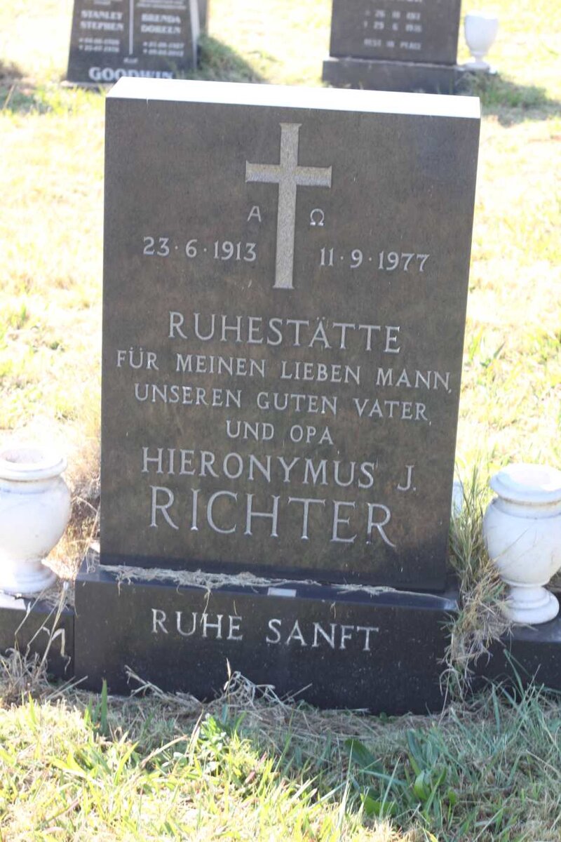RICHTER Hieronymus J. 1913-1977