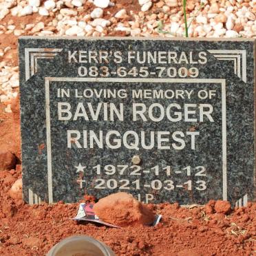 RINGQUEST Bavin Roger 1972-2021