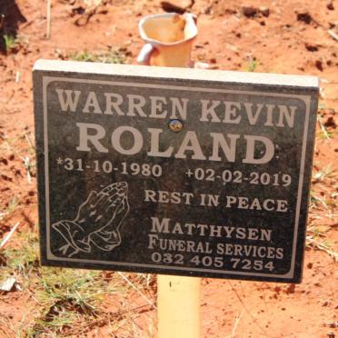 ROLAND Warren Kevin 1980-2019