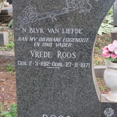 ROOS Vrede 1912-1971