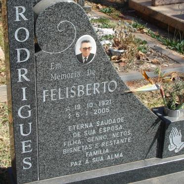 RODRIGUES Felisberto 1921-2005