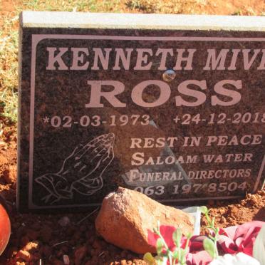 ROSS Kenneth Mivin 1973-2018
