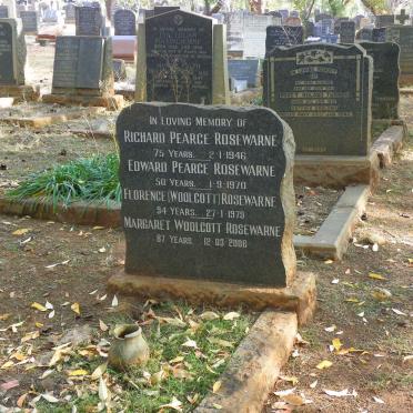 ROSEWARNE Richard Pearce -1946 :: Edward Pearce ROSEWARNE -1970