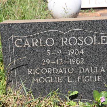 ROSOLEN Carlo 1904-1982