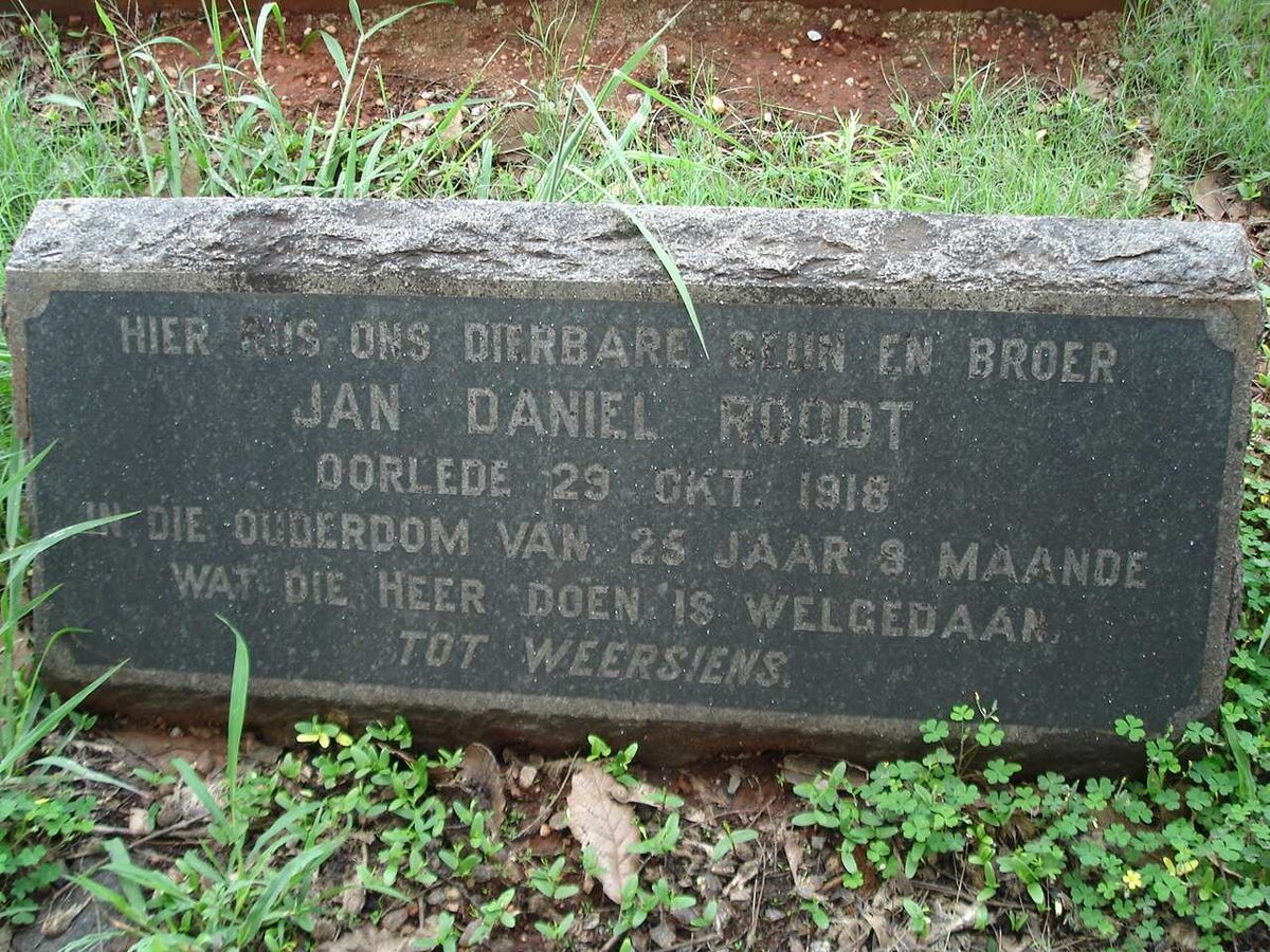 ROODT Jan Daniel -1918