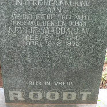 ROODT Nellie Magdalene 1896-1973