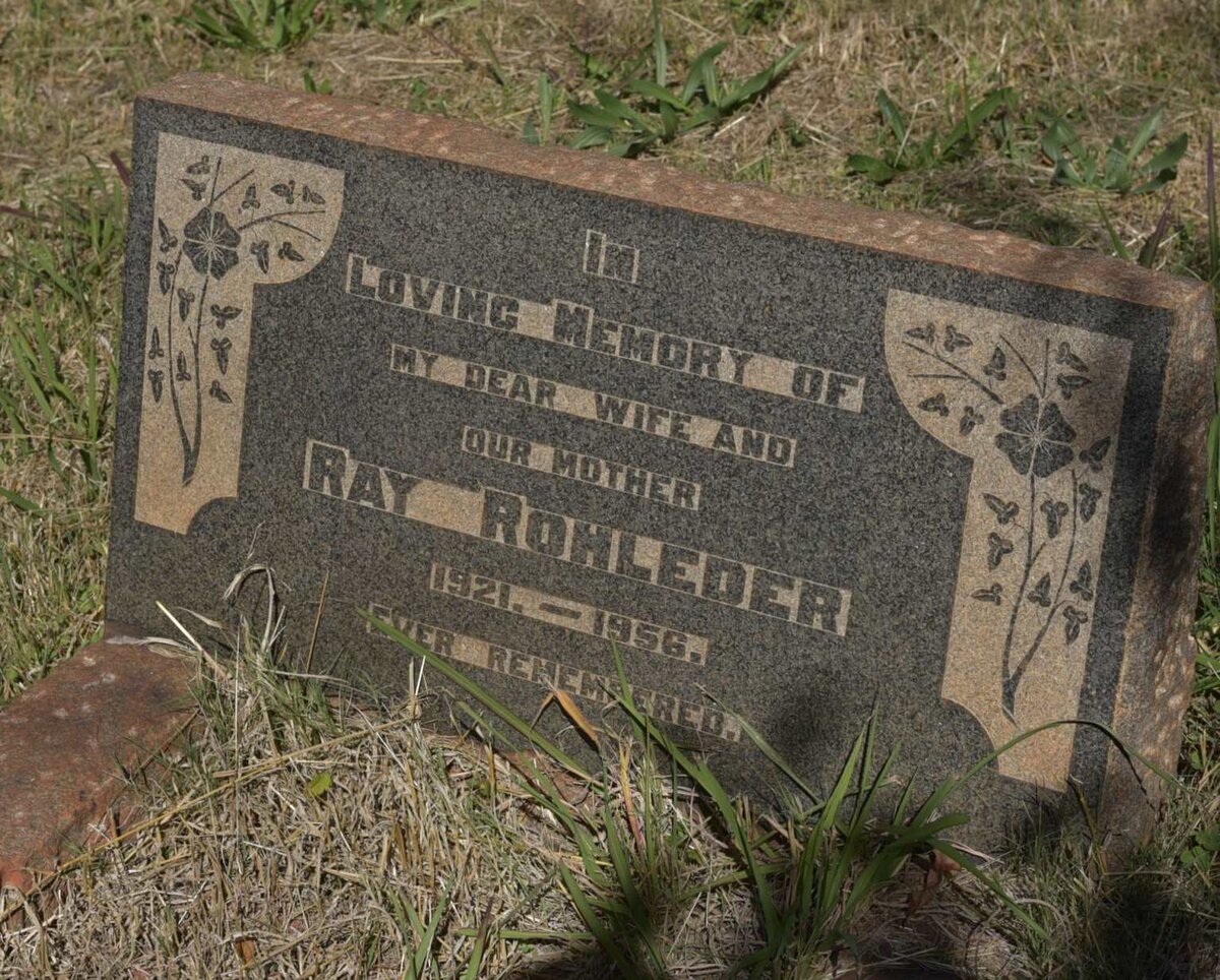 ROHLEDER Ray 1921-1956