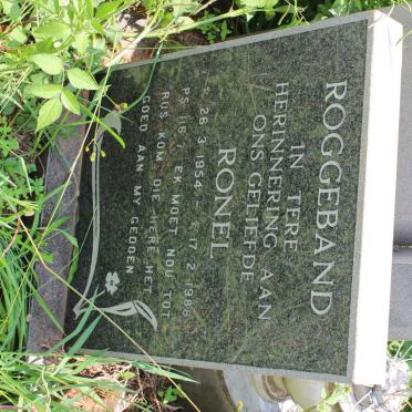 ROGGEBAND Ronel 1954-1988