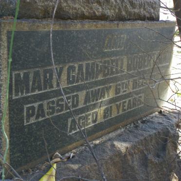 ROBERTSON Mary Campbell -1948