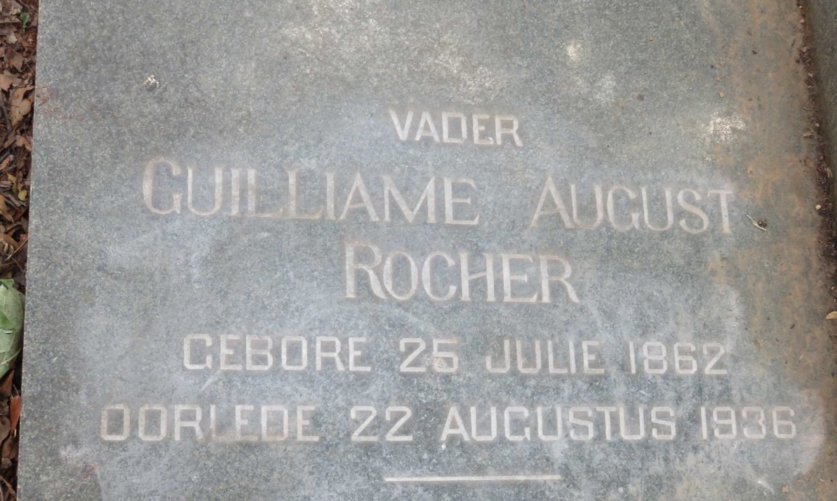 ROCHER - Sien naamlys