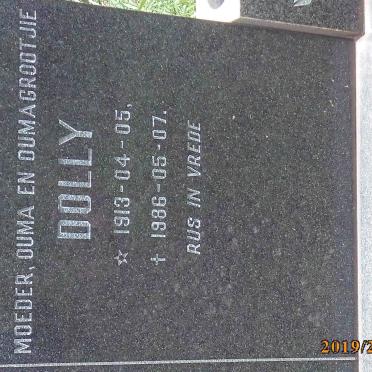 ROSSIER Dolly 1913-1986