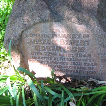 ROBERTSON Joseph Albert -1949