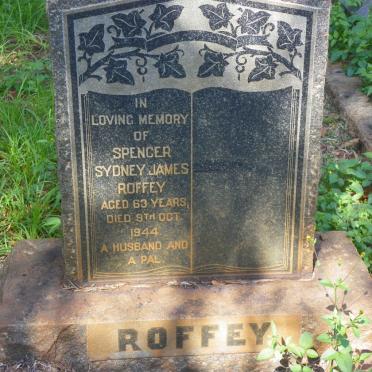 ROFFEY Spencer Sydney James -1944