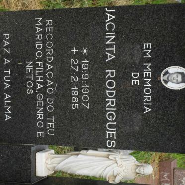 RODRIGUES Jacinta 1907-1985