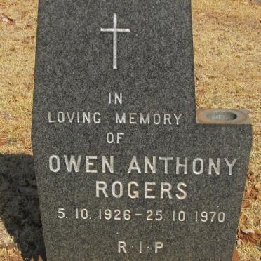 ROGERS Owen Anthony 1926-1970
