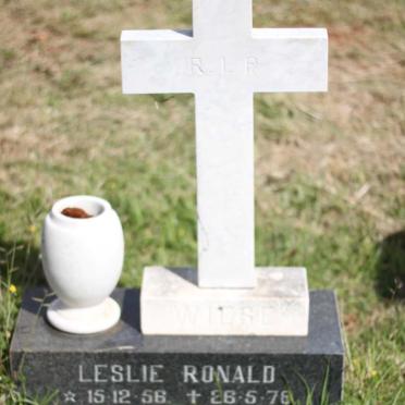 RONALD Leslie 1956-1978