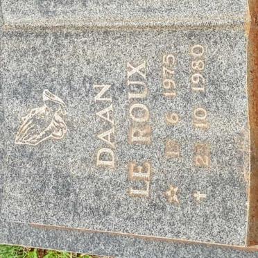 ROUX Daan, le 1975-1980