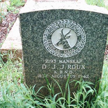 ROUX D.J.J. -1942