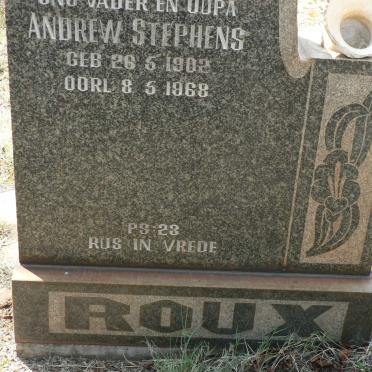 ROUX Andrew Stephens 1902-1968