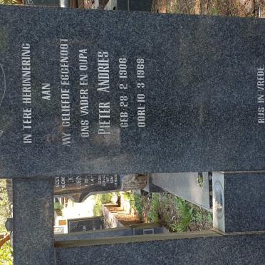 ROUX Pieter Andries, le 1906-1968