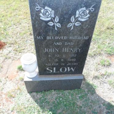 SLOW John Henry 1912-1980