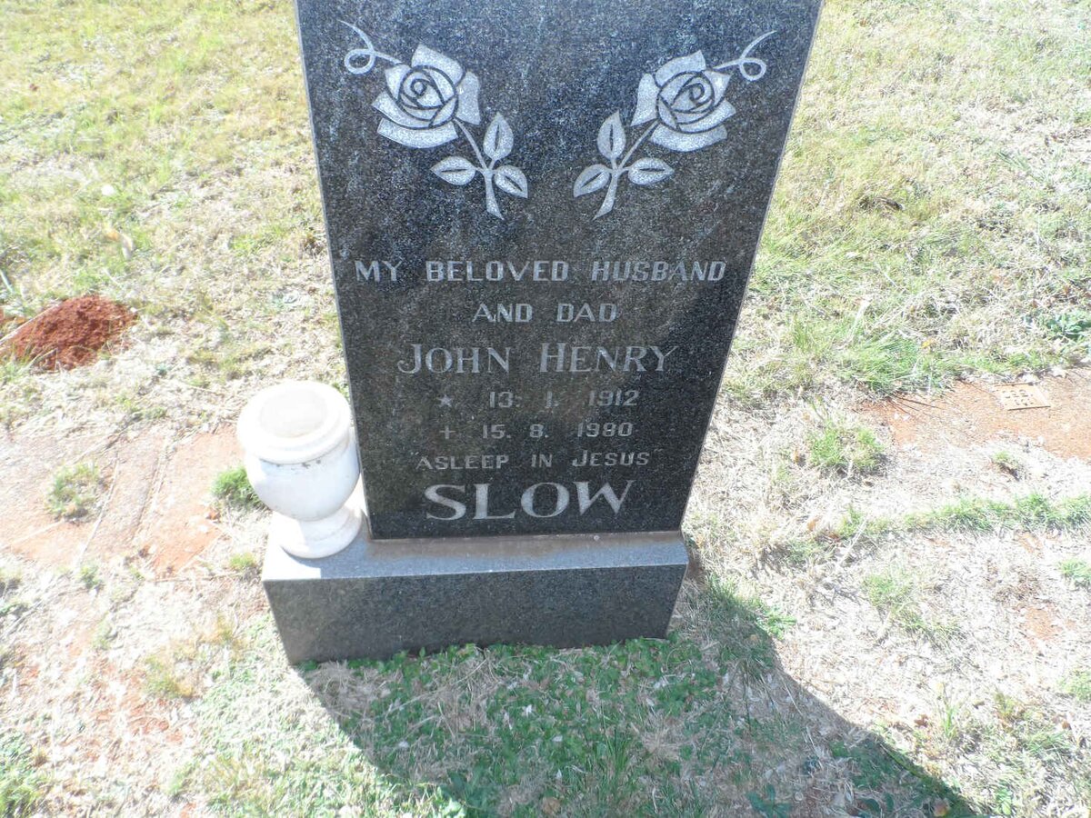 SLOW John Henry 1912-1980