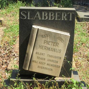 SLABBERT Pieter Hermanus 1908-1970