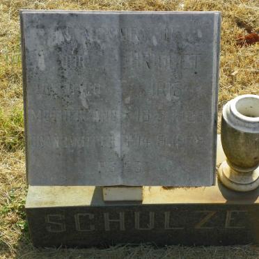 SCHULZE Bridget Iris 1926-1979