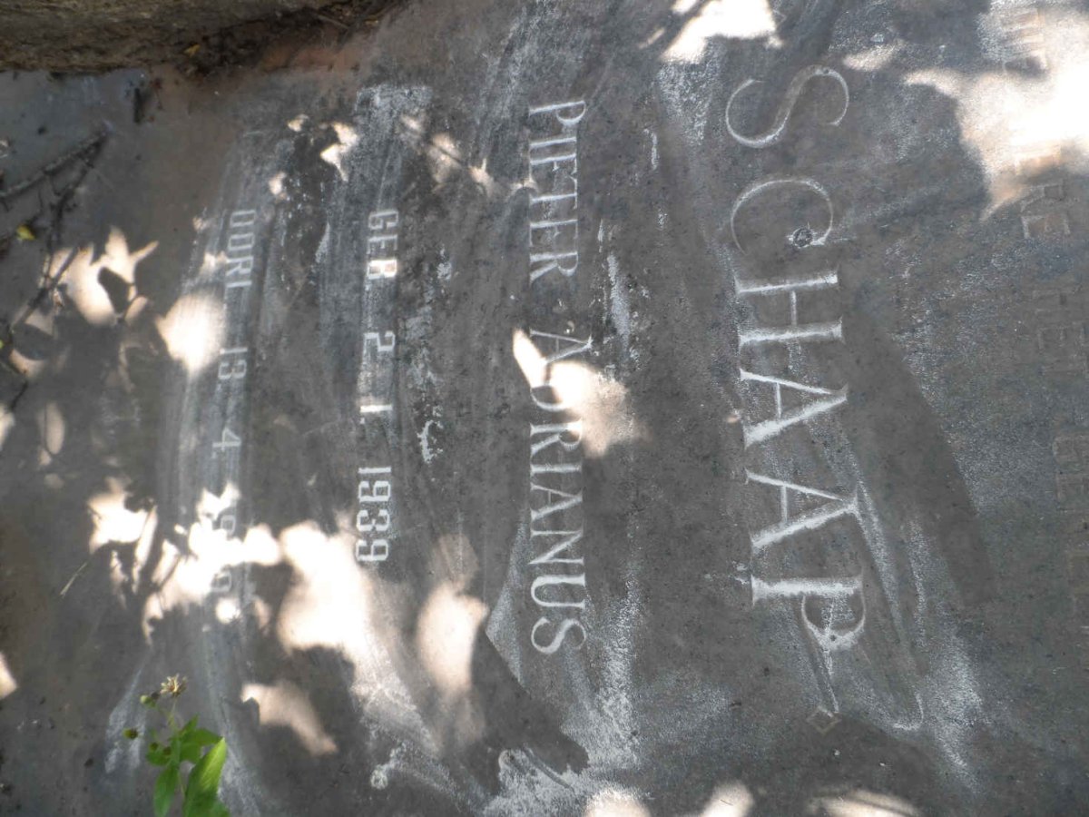 SCHAAP Pieter Adrianus 1939-19?9