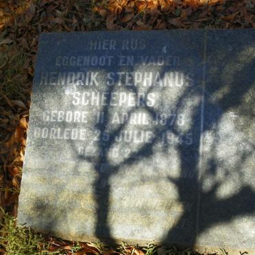 SCHEEPERS Hendrik Stephanus 1878-1945