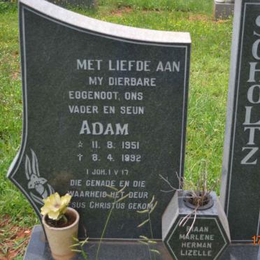 SCHOLTZ Adam 1951-1992