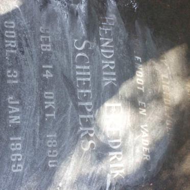 SCHEEPERS Hendrik Fredrik 1890-1969