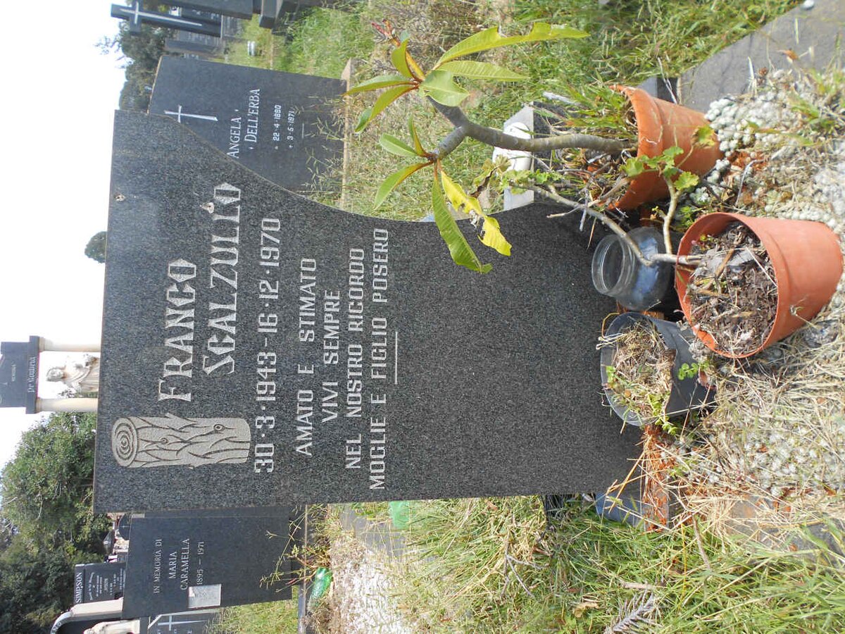 SCALZULLO Franco 1943-1970