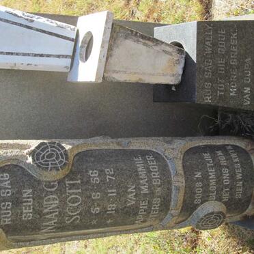 SCOTT Wynaand G. 1956-1972