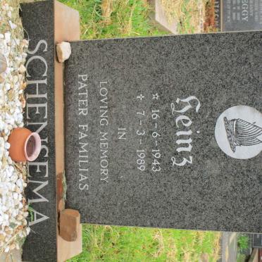 SCHENSEMA Heinz 1943-1989