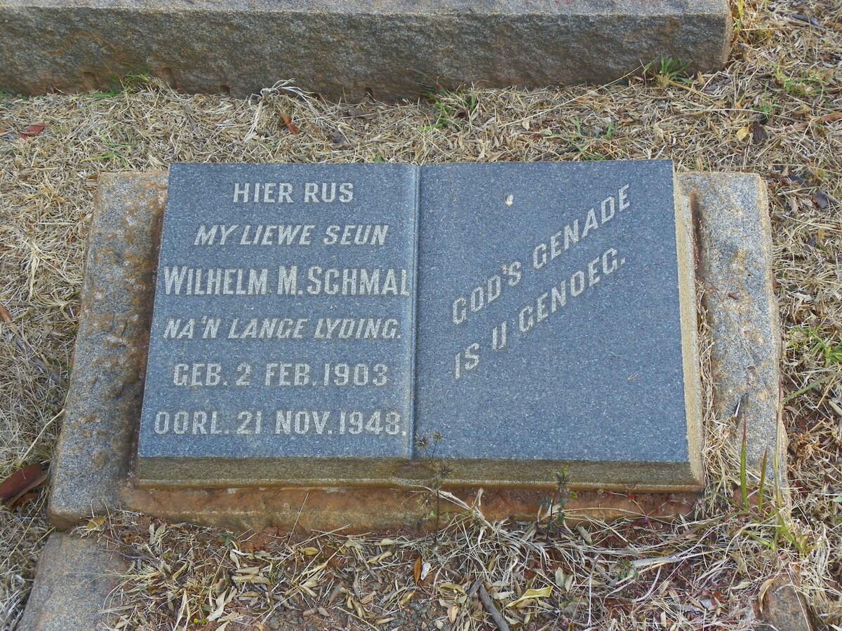 SCHMAL Wilhelm M. 1903-1948 