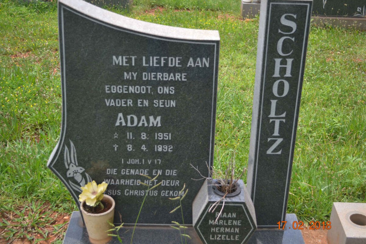 SCHOLTZ Adam 1951-1992