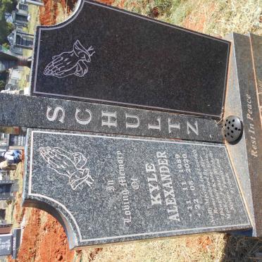 SCHULTZ Kyle Alexander 1989-2020