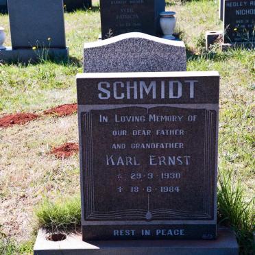 SCHMIDT Karl Ernst 1930-1984