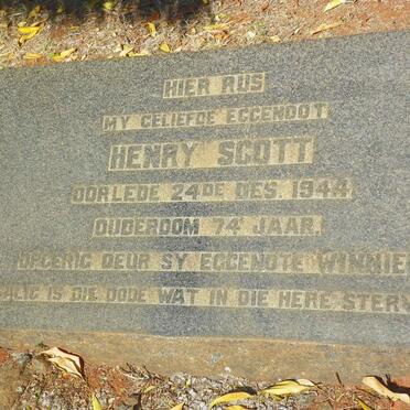 SCOTT Henry -1944