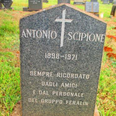 SCIPIONE Antonio 1898-1971 