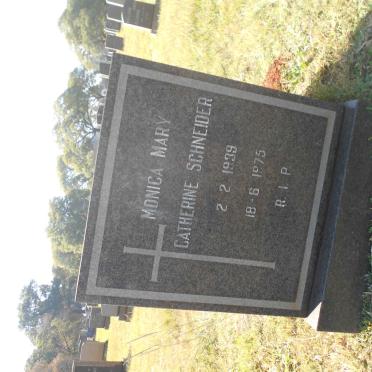 SCHNEIDER Monica Mary Catherine 1939-1975