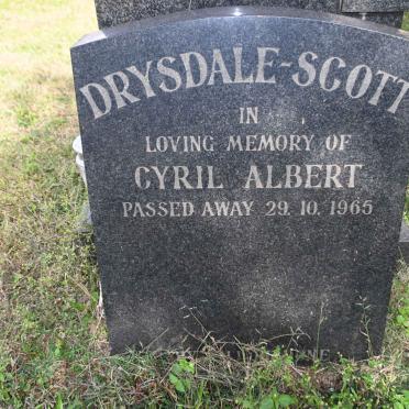 SCOTT Cyril Albert, DRYSDALE -1965