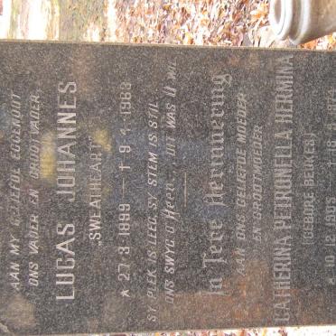 SCHYFF Lucas Johannes, van der 1899-1963 &amp; Catherina Petronella Hermina BEUKES 1905-1974