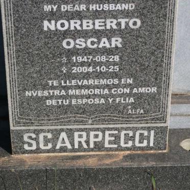 SCARPECCI Norberto Oscar 1947-2004
