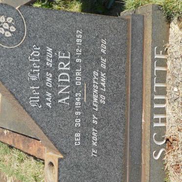 SCHUTTE André 1943-1957