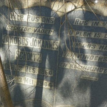 SCHOLTZ Jakobus Johannes 1864-1944