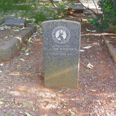 SCHALKWYK C.J., van -1947