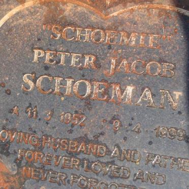 SCHOEMAN Peter Jacob 1952-1999