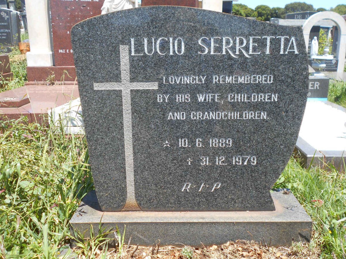SERRETTA Lucio 1889-1979